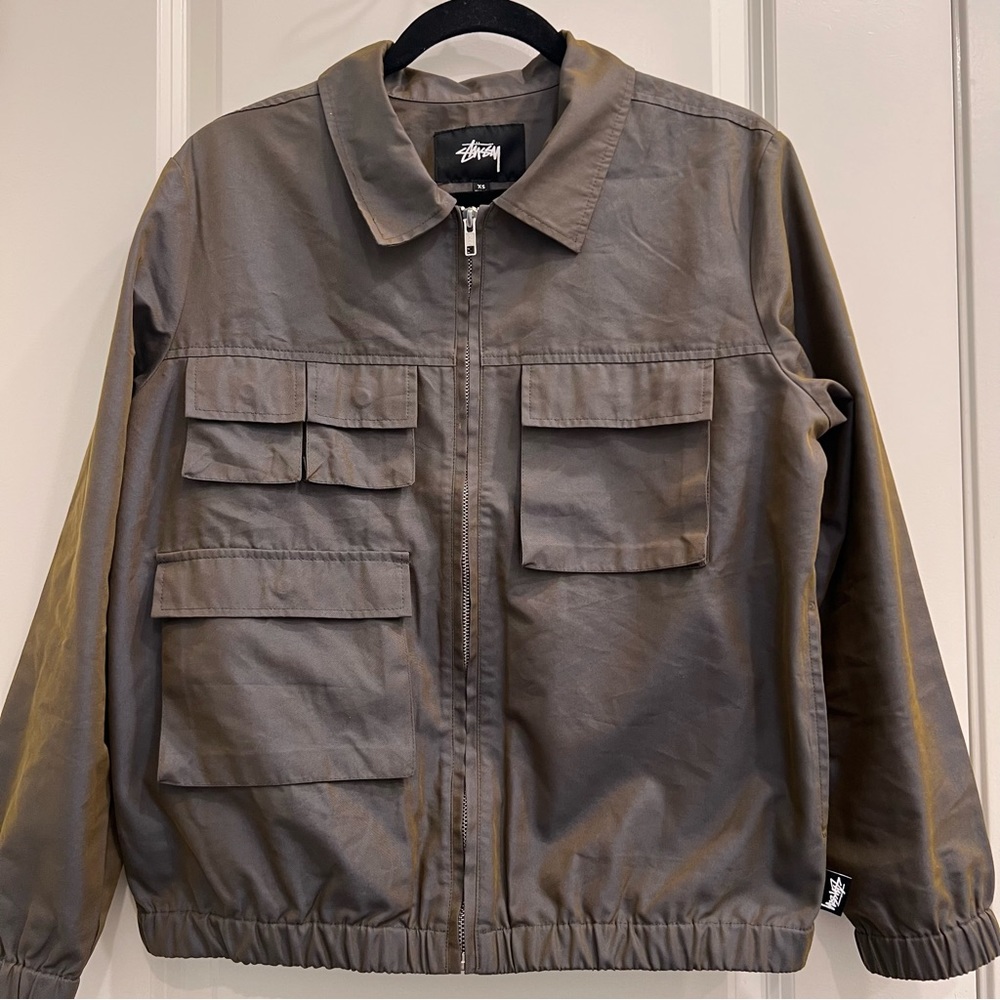 Stussy Womens Iridescent Multi Pocket Jacket